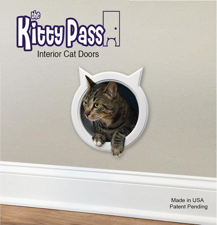 The Kitty Pass Wall Entry Cat Door, Cat Door Tunnel